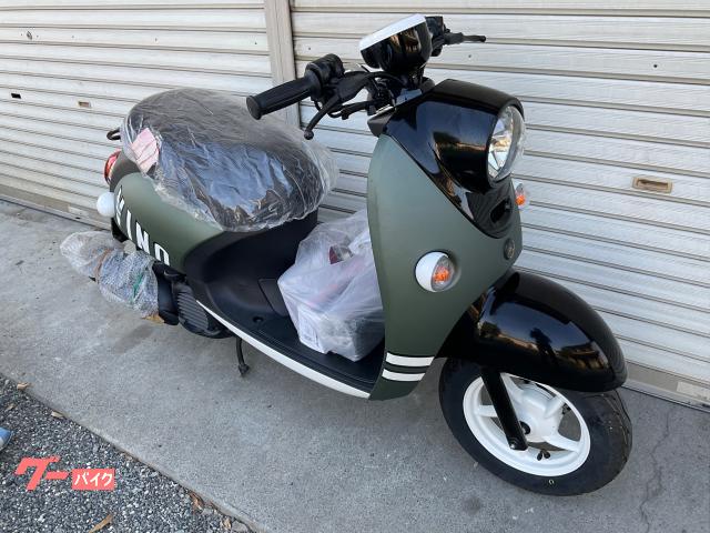 ヤマハ ビーノDX 新車 SA59J マットグリーン｜オート ジュン
