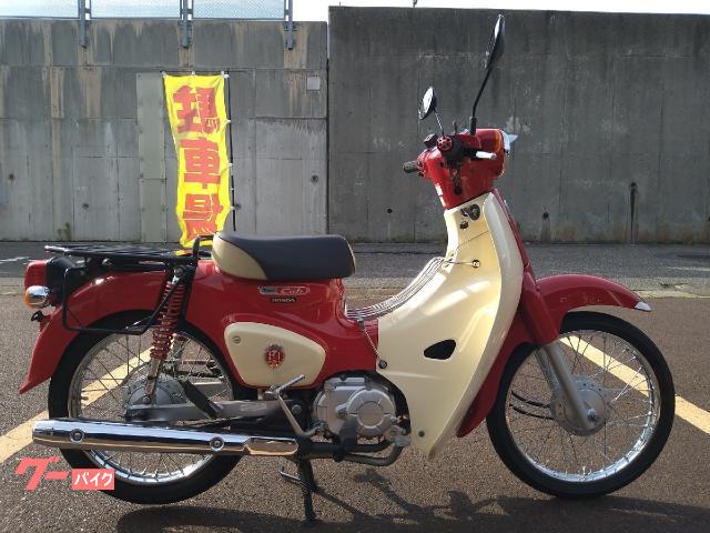 スーパーカブ１１０　６０周年記念車　グリップヒーター　ＴＡＫＥＧＡＷＡリヤサス　サドルバッグサポート
