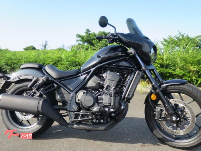 レブル１１００　ＤＣＴ　純正スクリーンカウル＆エンジンガード　ＥＴＣ　グリップヒーター付