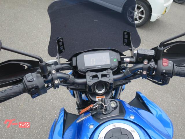 中古品 GSX-R125 MRA スクリーン レーシング ブラック MR460K ウインド