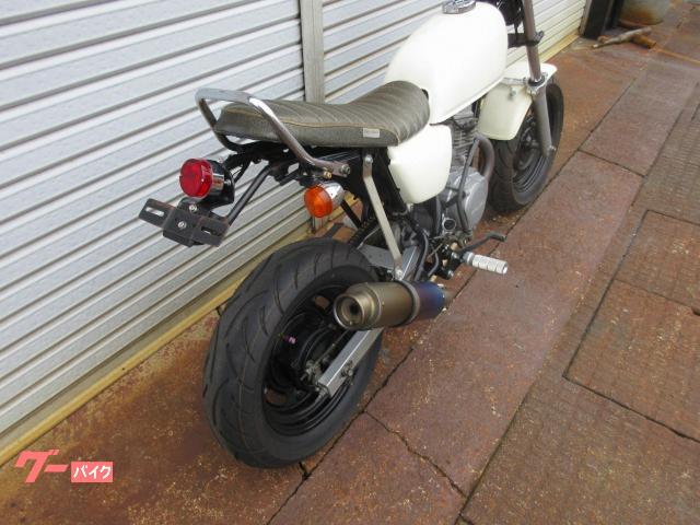ホンダ Ape 80ccボアUP車 社外マフラー フェンダーレス