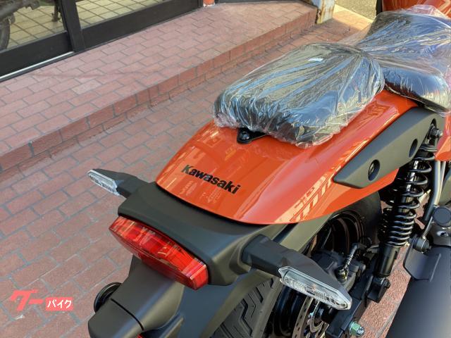 カワサキ エリミネーター400 パールラヴァオレンジ タンクコンプ