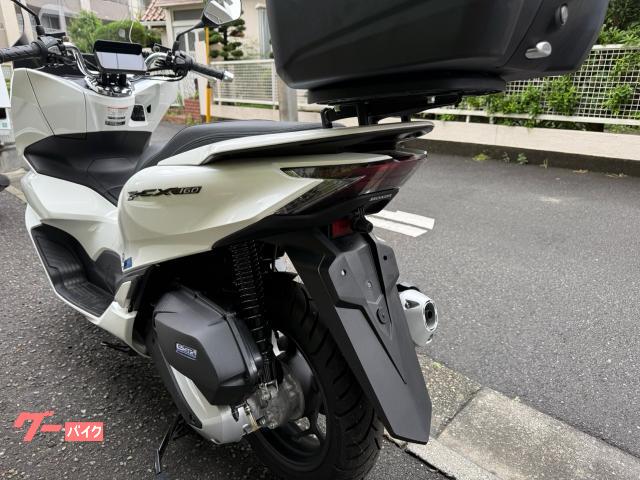 ホンダ PCX160 ETC ドラレコ前後カメラ リアボックス ロング