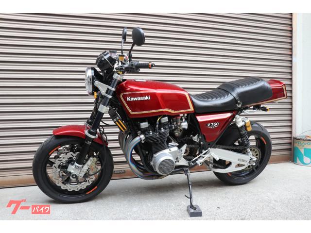 カワサキ Ｚ７５０ＦＸ ＫＺ７５０Ｄ 前後オーリンズ ブレンボ 油圧