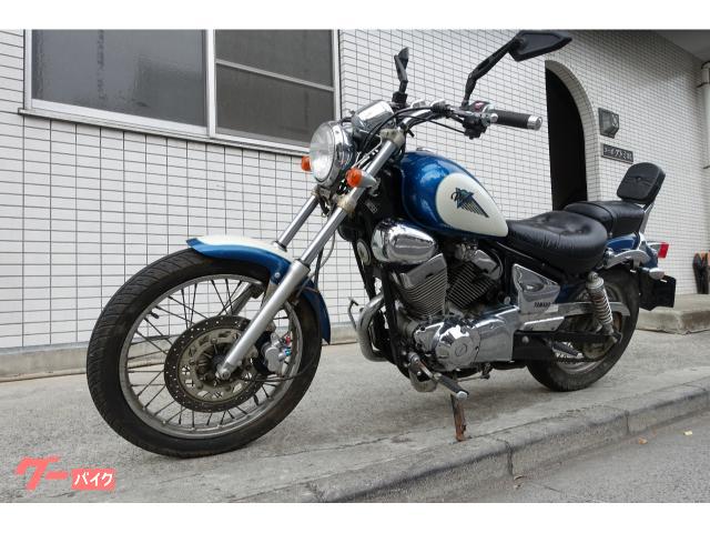 ヤマハ ＸＶ２５０ビラーゴ ３ＤＭ 青／白 ノーマル｜リバイクルＫーＪＥＴ｜新車・中古バイクなら【グーバイク】