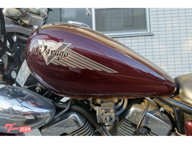 ヤマハ XV250ビラーゴ 逆車 ノーマル キャブ車 ワイン