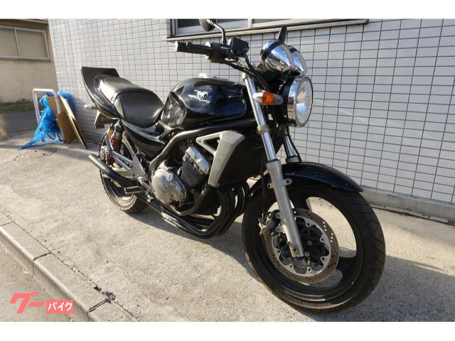 ＢＡＬＩＵＳ−II　プチやんちゃカスタム　マフラー　はねあげテール　ＺＲ２５０Ｂ　ブラック