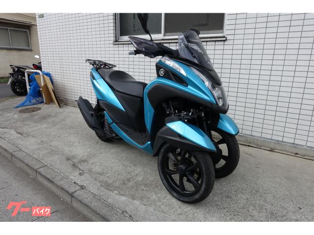 トリシティ１５５　ＳＧ３７Ｊ　ブルーコアエンジン　３輪　水色　インジェクション　４スト