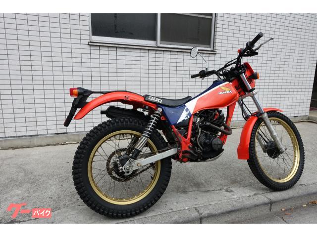 ホンダ TLR200 MD09 トリコ 4ストキャブレター車 リアル
