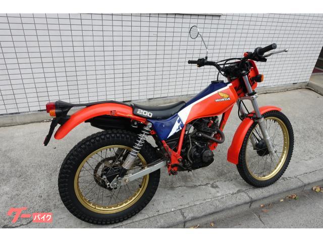 ホンダ TLR200 md09 ホンダMD09「TLR200」 | バイク引き取り日記