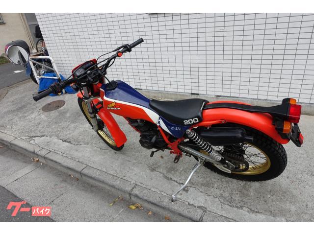 低距離 実働車 ホンダ TLR200 HONDA MD09 希少カラー