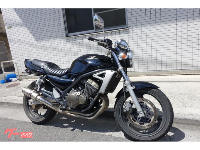 ＢＡＬＩＵＳ−II　マフラー　タックロール　キャブ車　ブラック　４スト４気筒エンジン