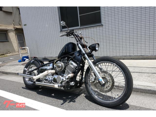 ドラッグスター４００　４ＴＲ　フルカスタム車　キャブ車　チョッパー改　Ｖツインドライサンプエンジン
