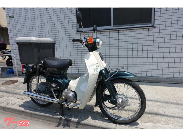 スーパーカブ５０　Ｃ５０　緑　キャブ車　空冷４ストエンジン　ノーマル