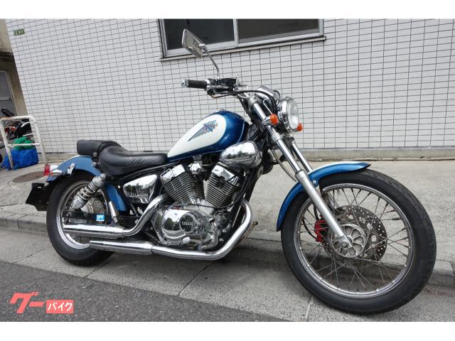 ＸＶ２５０ビラーゴ　３ＤＭ　ノーマル　青／白　Ｖツインエンジン