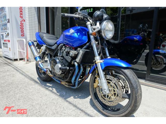 ＣＢ４００Ｓｕｐｅｒ　Ｆｏｕｒ　ＶＴＥＣ　ＮＣ３９　ブルー　マフラー　キャブ車　４ストマルチエンジン