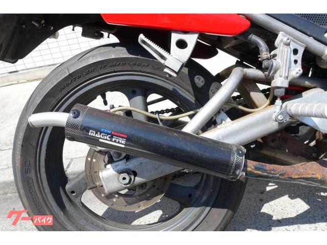 ハーフリアラダー ヤマハ R1-Z 3XC アルミラジエター OX製チャンバー
