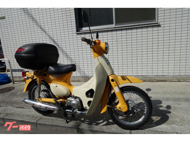 リトルカブ−Ｅ　セル付き　ＡＡ０１　イエロー　４ストシングルエンジン　キャブ最終型