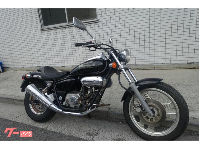 ＭＡＧＮＡ　ＦＩＦＴＹ　ＡＣ１３　ブラック　空冷シングルエンジン　ノーマル　アメリカンクルーザー　グー鑑定付き車両