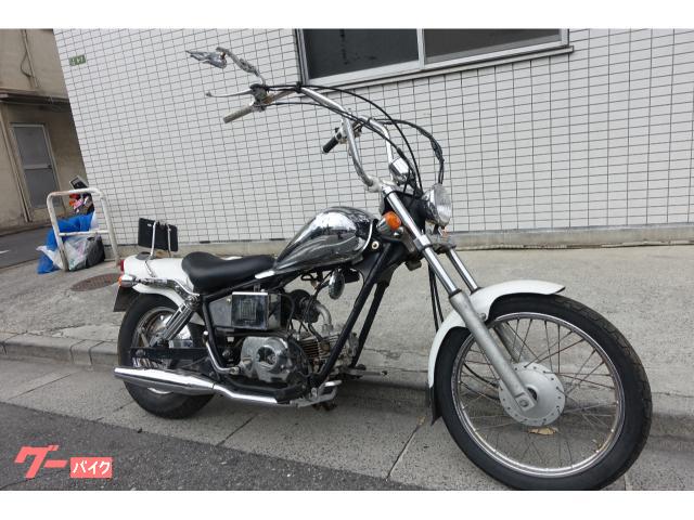 ＪＡＺＺ　メッキ　ＵＰハン　ＡＣ０９　４ストシングル単気筒エンジン　リトルアメリカン