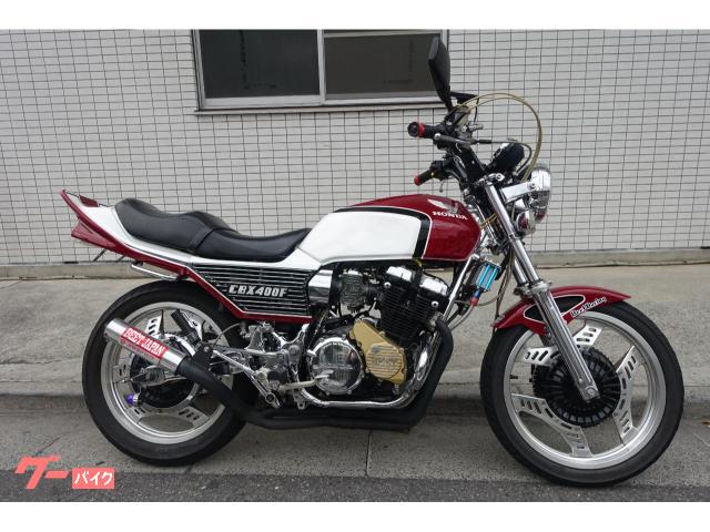 (BJ0108-SM) CBX400F (NC07) 純正 レバーホルダー 等 中古 当時物 /検索) ホンダ CBX550F (PC04) インテグラ CBX400F NC07 フルカスタム 高旧車 PMS漣チタン WoodEyeペイント