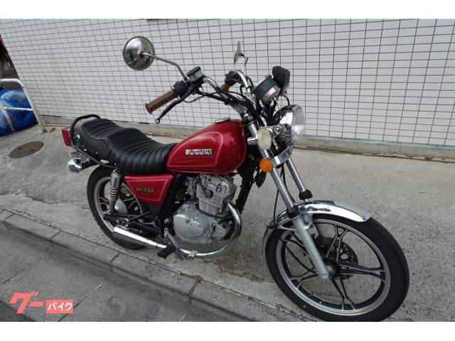 スズキ GN125H プチやんカスタム ショート菅 タックロール