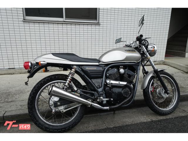 ヤマハ ルネッサ 4DN グレー 空冷4ストVツインエンジン キャブ車