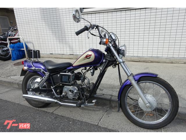 ＪＡＺＺ　ＡＣ０９　パープル　４ストシングル空冷エンジン　リトルアメリカン　ノーマル