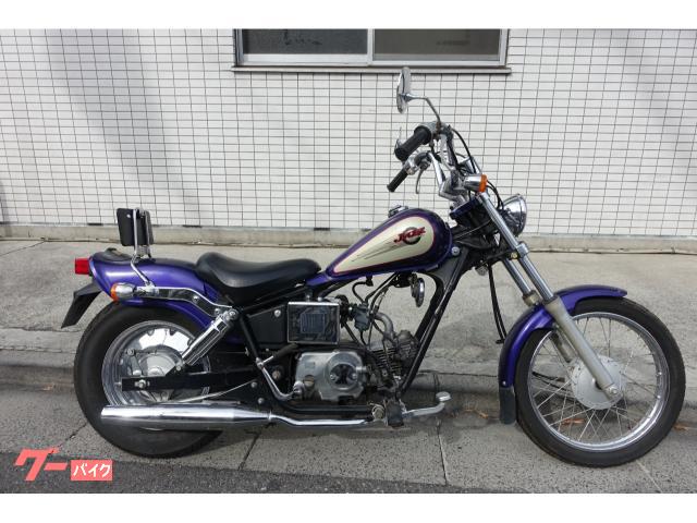 ホンダ JAZZ AC09 パープル 4ストシングル空冷エンジン