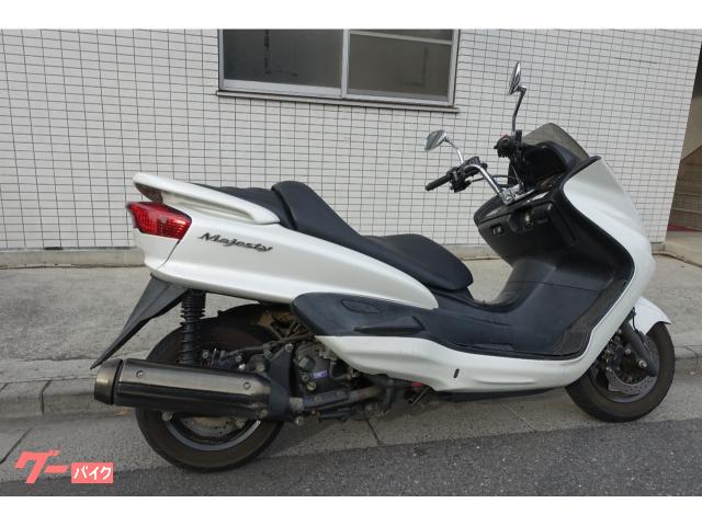 ヤマハ マジェスティC SJ03J ノーマル ホワイト｜リバイクルKー