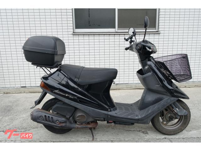売却済】アドレスV100 CE13A 最終型 集中キー 自賠責保険付き スズキ