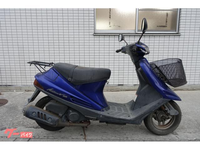 スズキ アドレスV100 CE11A ブルー ノーマル 2スト キャブ車