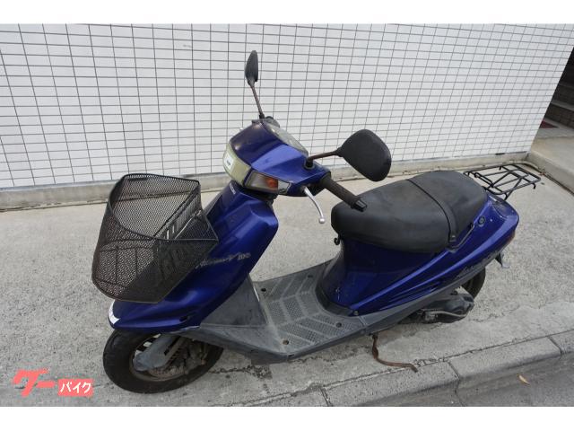 スズキ アドレスV100 CE11A ブルー ノーマル 2スト キャブ車