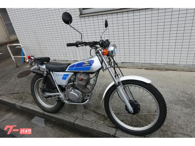 ホンダ TL125Sイーハトーブ JD03 シルバー 空冷シングル4
