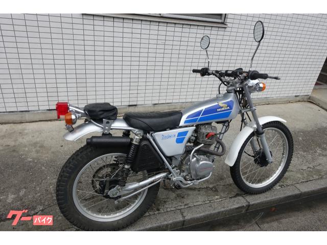 ホンダ TL125Sイーハトーブ JD03 シルバー 空冷シングル4