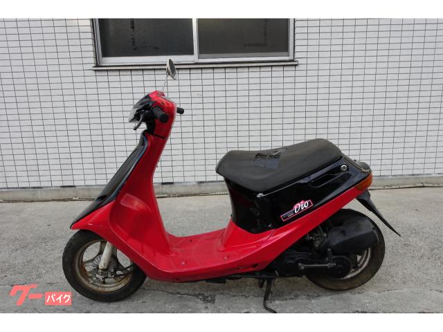 ホンダ Dio AF18 初期DIO 黒赤 2サイクル キャブ車