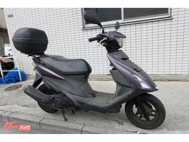 アドレスＶ１２５Ｓ　ＣＦ４ＭＡ　ノーマル車　ホワイト　インジェクション