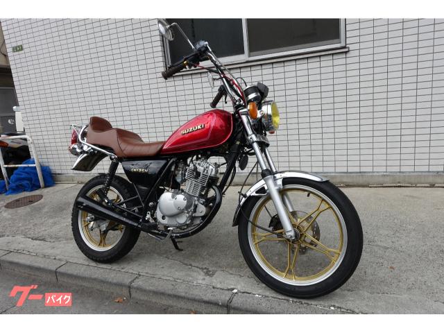 ＧＮ１２５Ｈ　プチやんちゃ仕様　タックロール　マフラー　ＵＰハン　キャブ車　シングル４ストエンジン