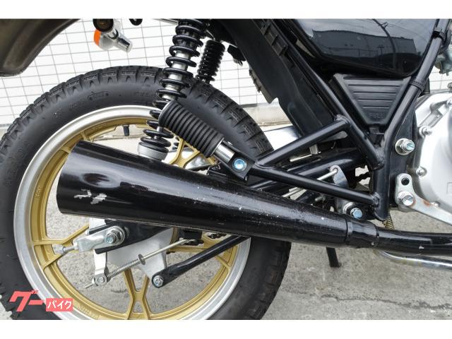 スズキ GN125H プチやんちゃ仕様 タックロール マフラー UP