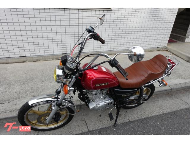 スズキ GN125H プチやんちゃ仕様 タックロール マフラー UP
