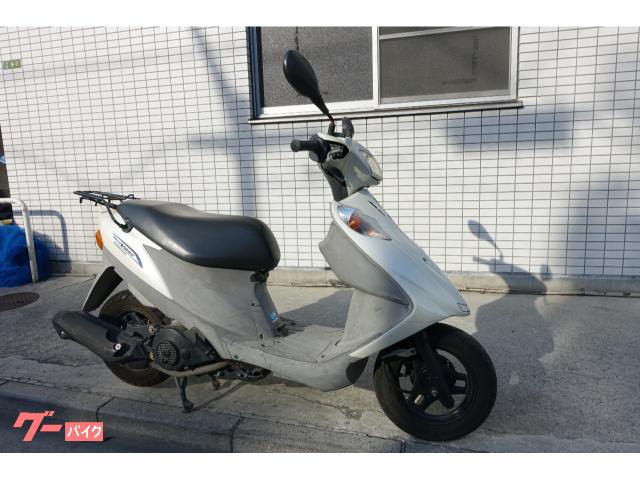 アドレスＶ１２５Ｇ　ＣＦ４６Ａ　インジェクション　ノーマル　ホワイト