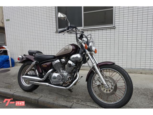 ＸＶ２５０ビラーゴ　３ＤＭ　Ｖツイン４ストエンジン　キャブ車　ノーマル　マルーン