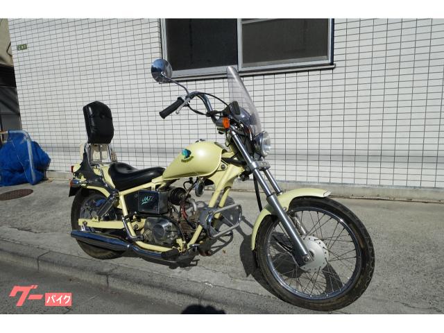 JAZZ AC09 ベージュ 4ストシングル空冷エンジン リトルアメリカン ノーマル