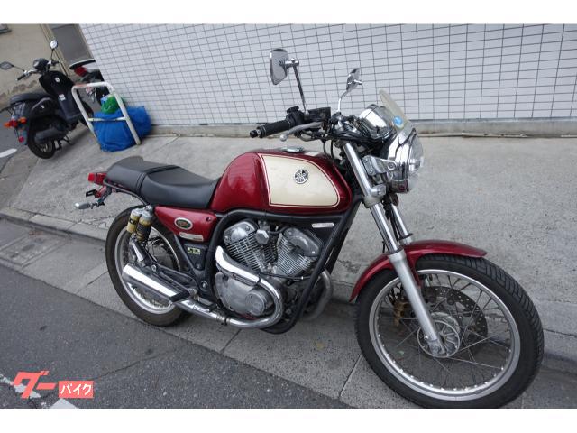 ヤマハ SRV250S 4DN ノーマル 4スト空冷Vツインエンジン
