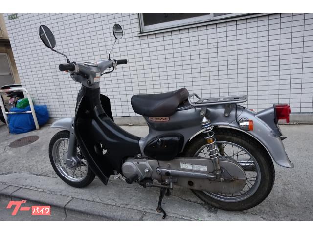 ホンダ リトルカブ AA01 黒銀 4ストシングル空冷エンジン キャブ