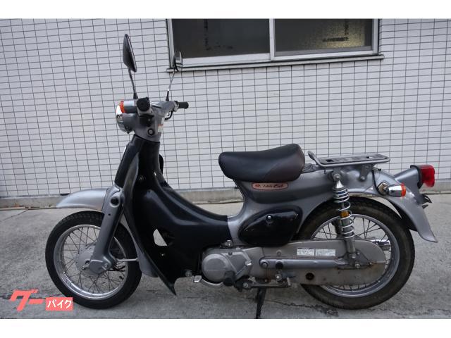 ホンダ リトルカブ AA01 黒銀 4ストシングル空冷エンジン キャブ