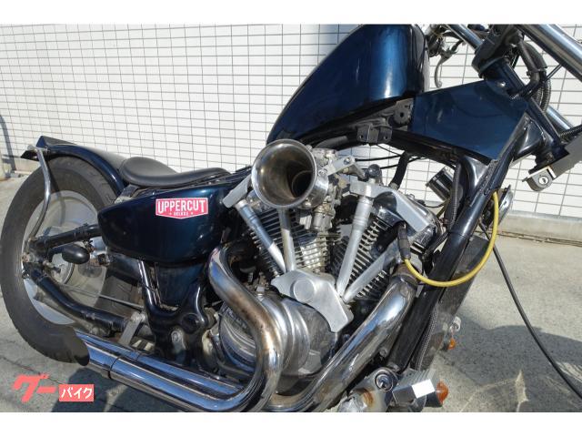 ホンダ スティード400 フルカスタム NC26 トリプルツリー 延長
