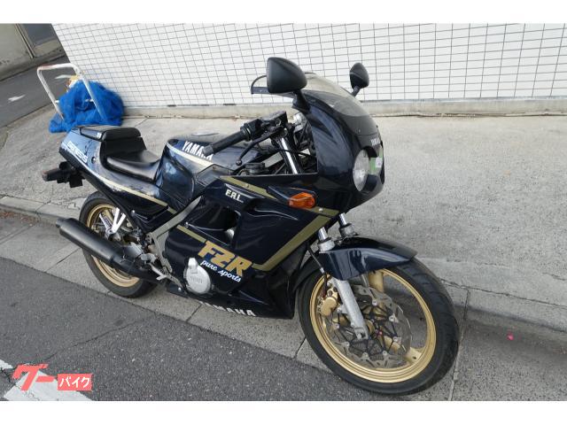 ヤマハ FZR250 2KR 水冷4スト4気筒エンジン ブラック