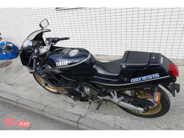 商談中【⠀すみません】FZR250、2KR黒、四気筒。音がいいです！自賠責保険つき。 ヤマハ FZR250 2KR 水冷4スト4気筒エンジン ブラック