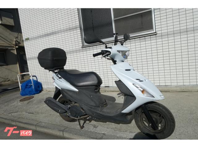 アドレスＶ１２５Ｓ　ＣＦ４ＭＡ　ノーマル車　ホワイト　インジェクション